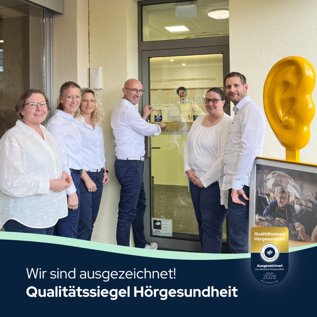 Hörakustik Hermeler Auszeichnung Netzwerk Hörgesundheit 1