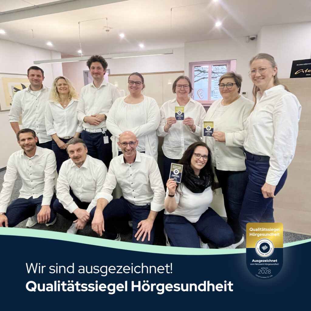 Hörakustik Hermeler Auszeichnung Netzwerk Hörgesundheit 2